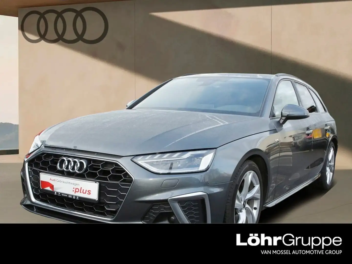 Audi A4 Avant 35 TDI S line AHK Navi RFK+PDC Matrix-LED... Grau - 1
