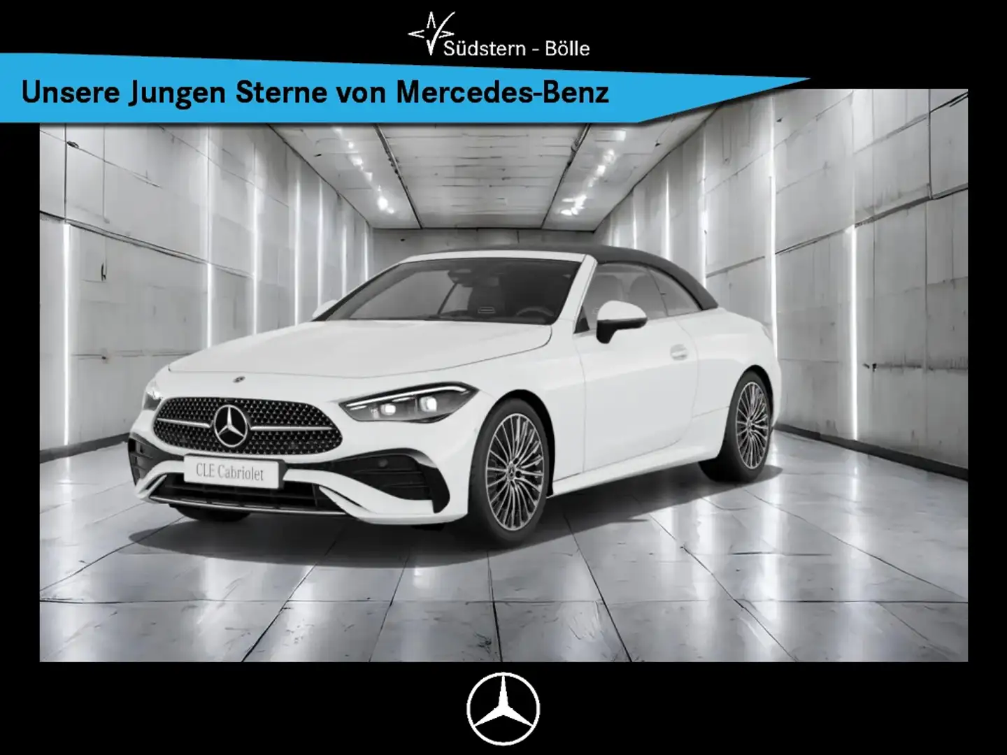 Mercedes-Benz CLE 300 4M Cabrio AMG+AMBIENTE+MEMORY+AIRSCARF Weiß - 1
