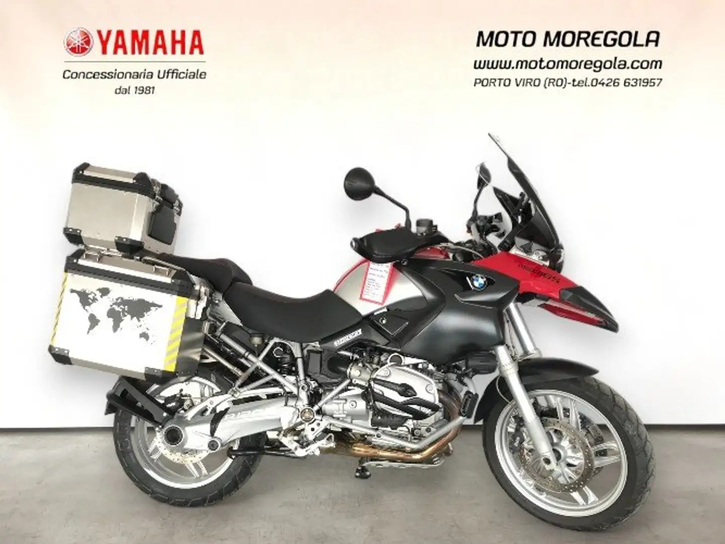 BMW R 1200 GS abs Rouge - 1