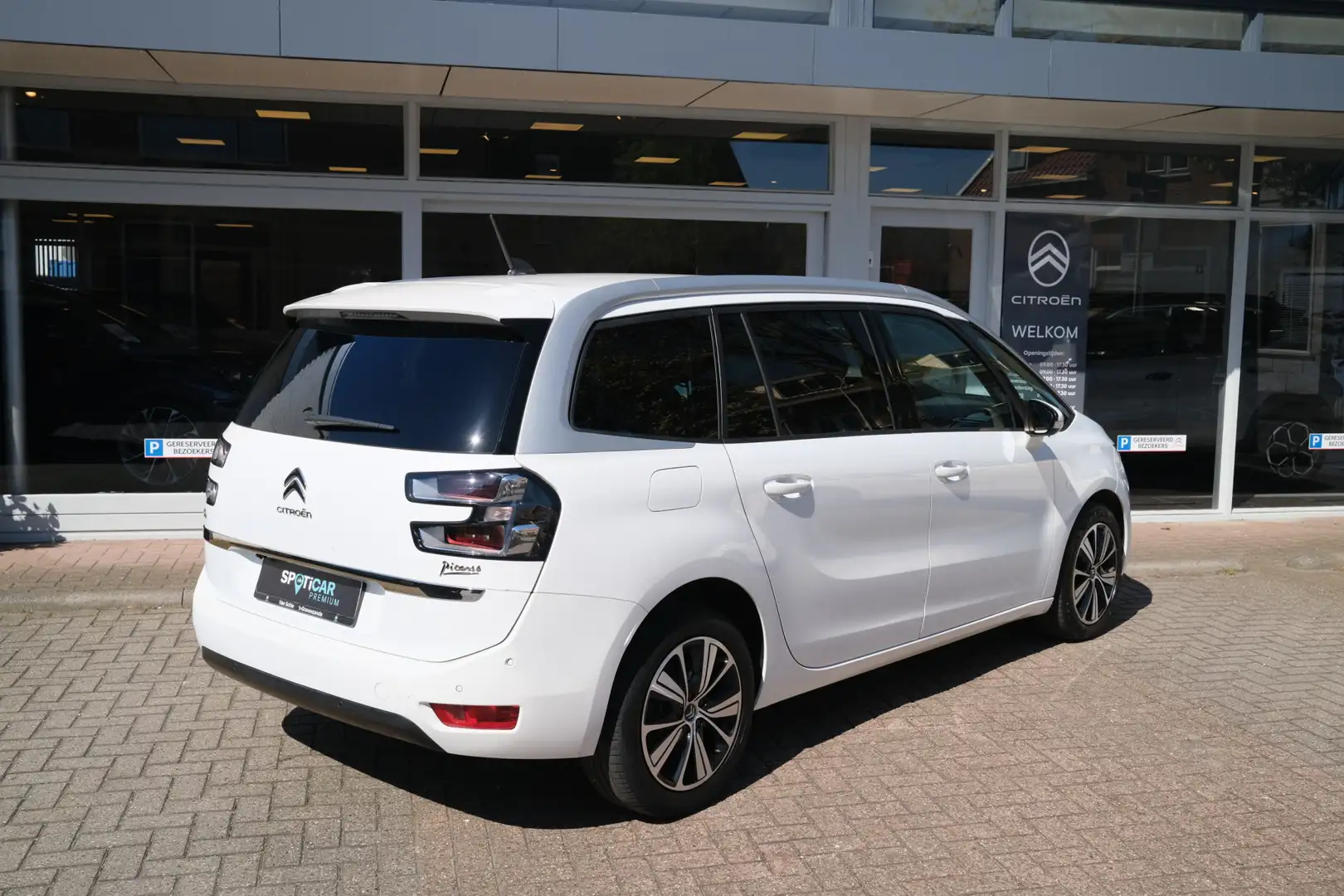 Citroen Grand C4 Picasso PT 130 Shine Elektr. a klep | Massage | 7 zits Wit - 2