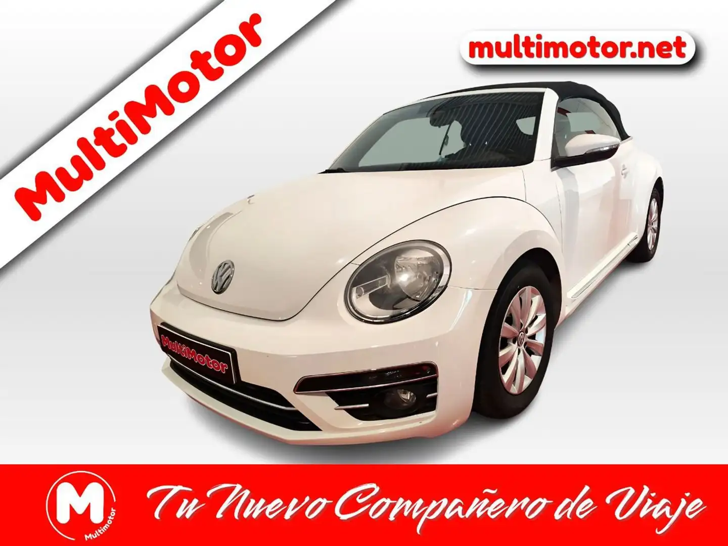 Volkswagen Beetle Cabrio 1.2 TSI Beetlemanía 77kW Blanco - 1