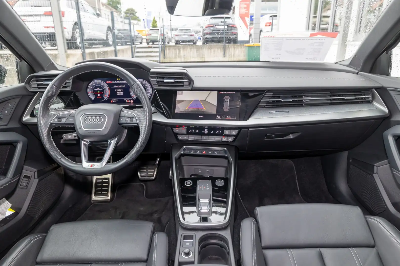 Audi A3 Sportback S line 30 g-tron S tr.(AHK,Matrix, so Schwarz - 2