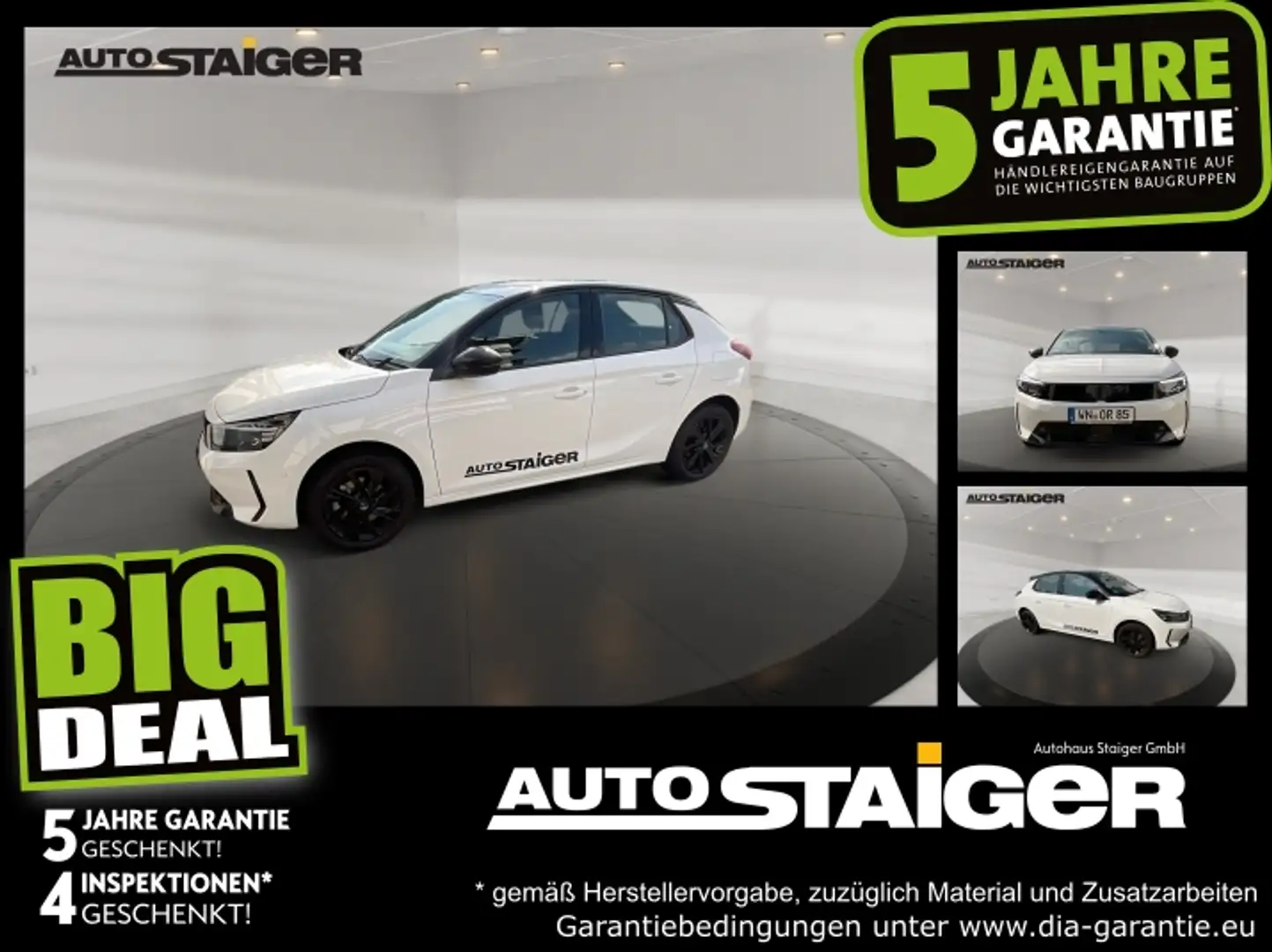 Opel Corsa F 1.2 Turbo GS Sitzheizung Rückfahrkamera Bianco - 1