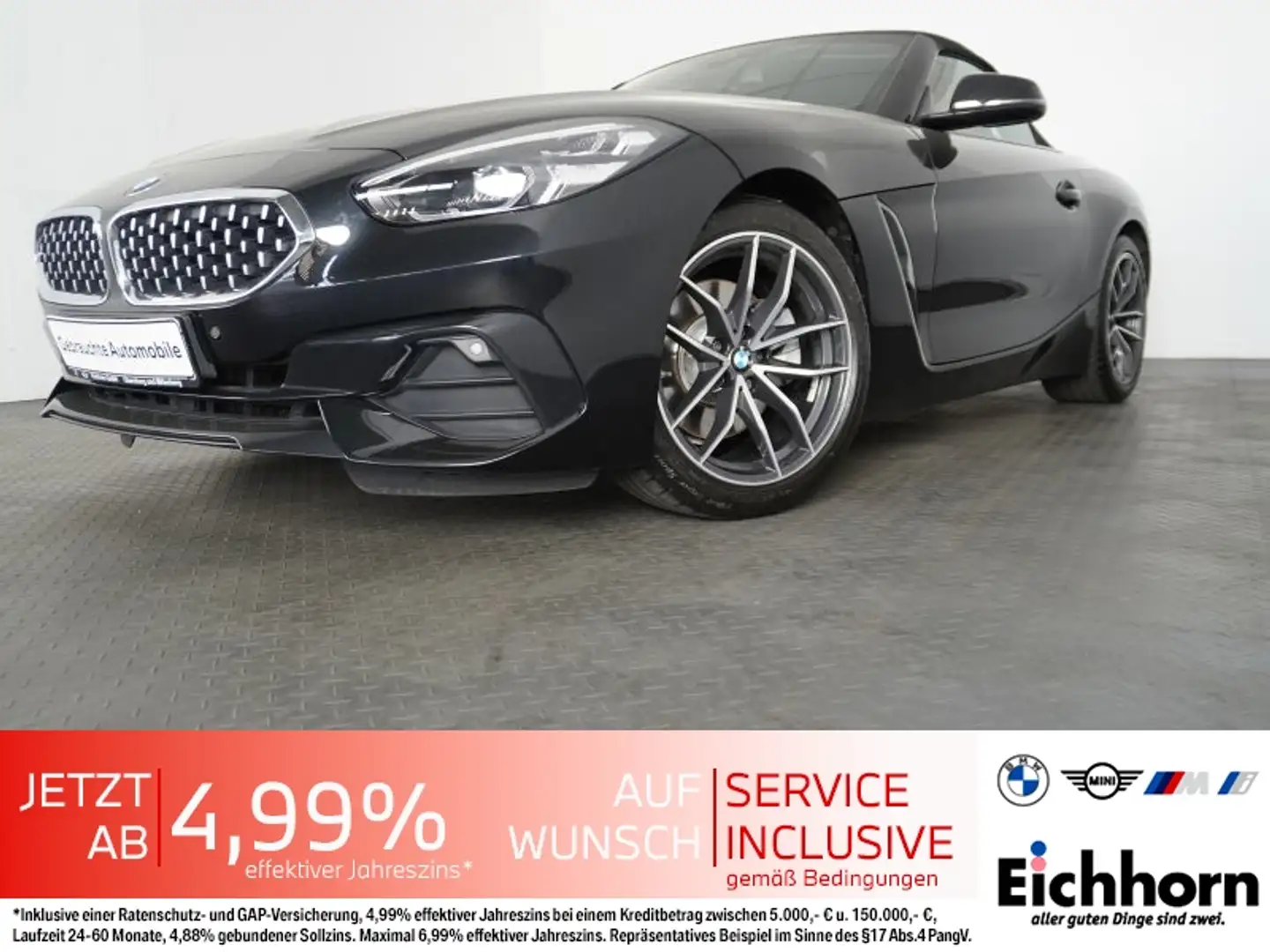 BMW Z4 sDrive 20i Sport Line LiveCockPrpf..PDC.LEDER Noir - 1