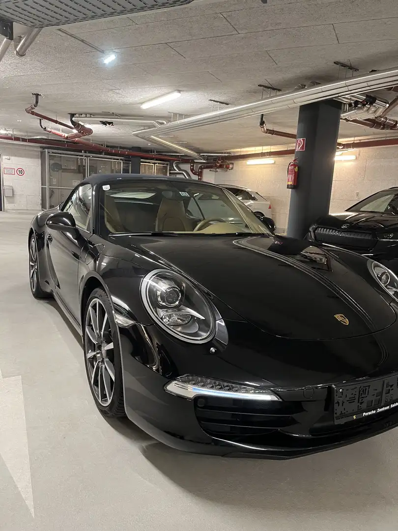 Porsche 991 911 Carrera Cabrio DSG Schwarz - 1