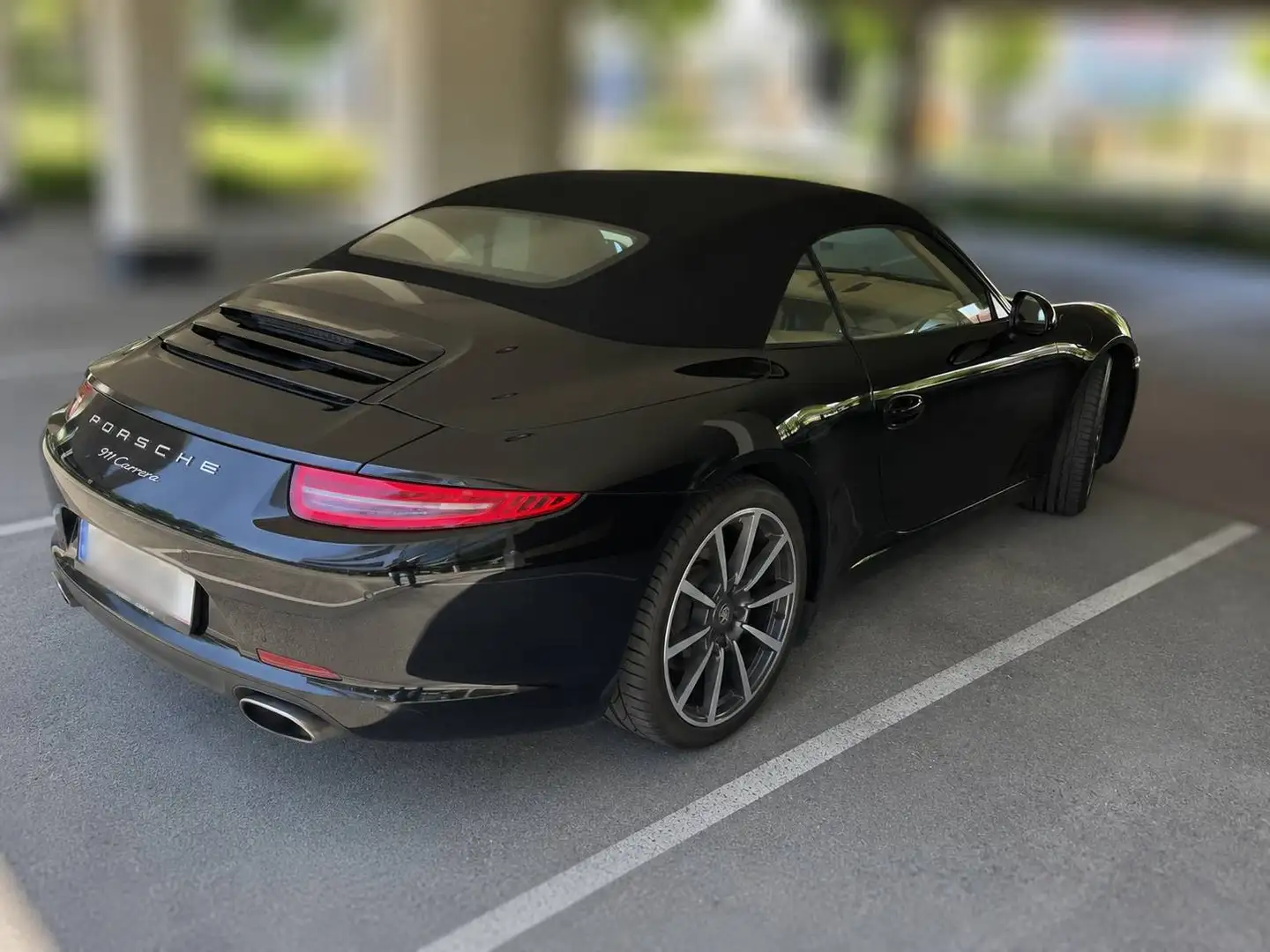 Porsche 991 911 Carrera Cabrio DSG Schwarz - 2