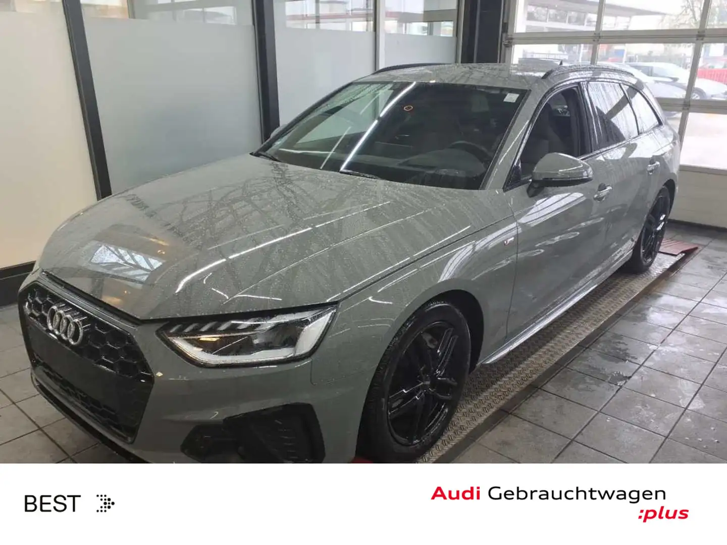 Audi A4 S line black 40 TDI AHK*virtual*Busines Gris - 1