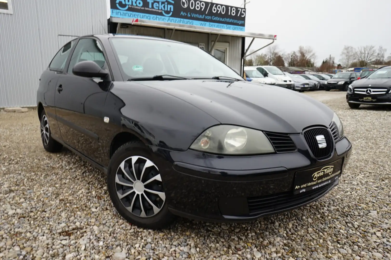 SEAT Ibiza 1.4 16V Fresh |Klima| |Service + HU NEU| Schwarz - 1
