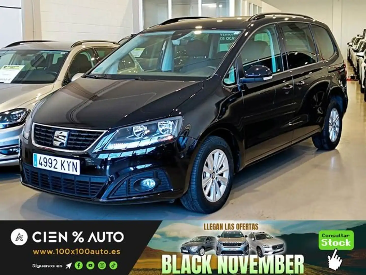 SEAT Alhambra 2.0TDI CR S&S Style Adv. DSG 150 Noir - 1