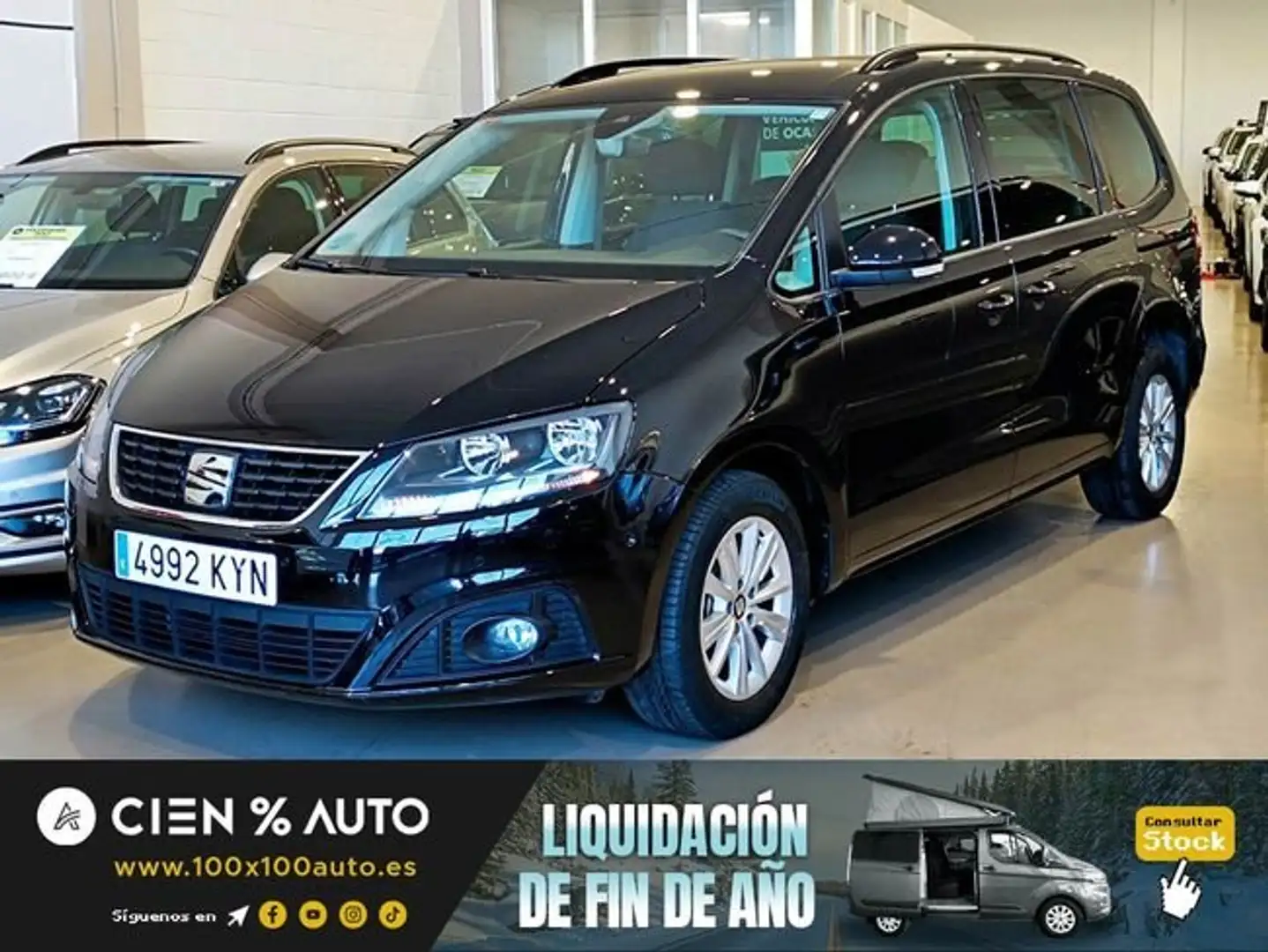 SEAT Alhambra 2.0TDI CR S&S Style Adv. DSG 150 Negro - 1
