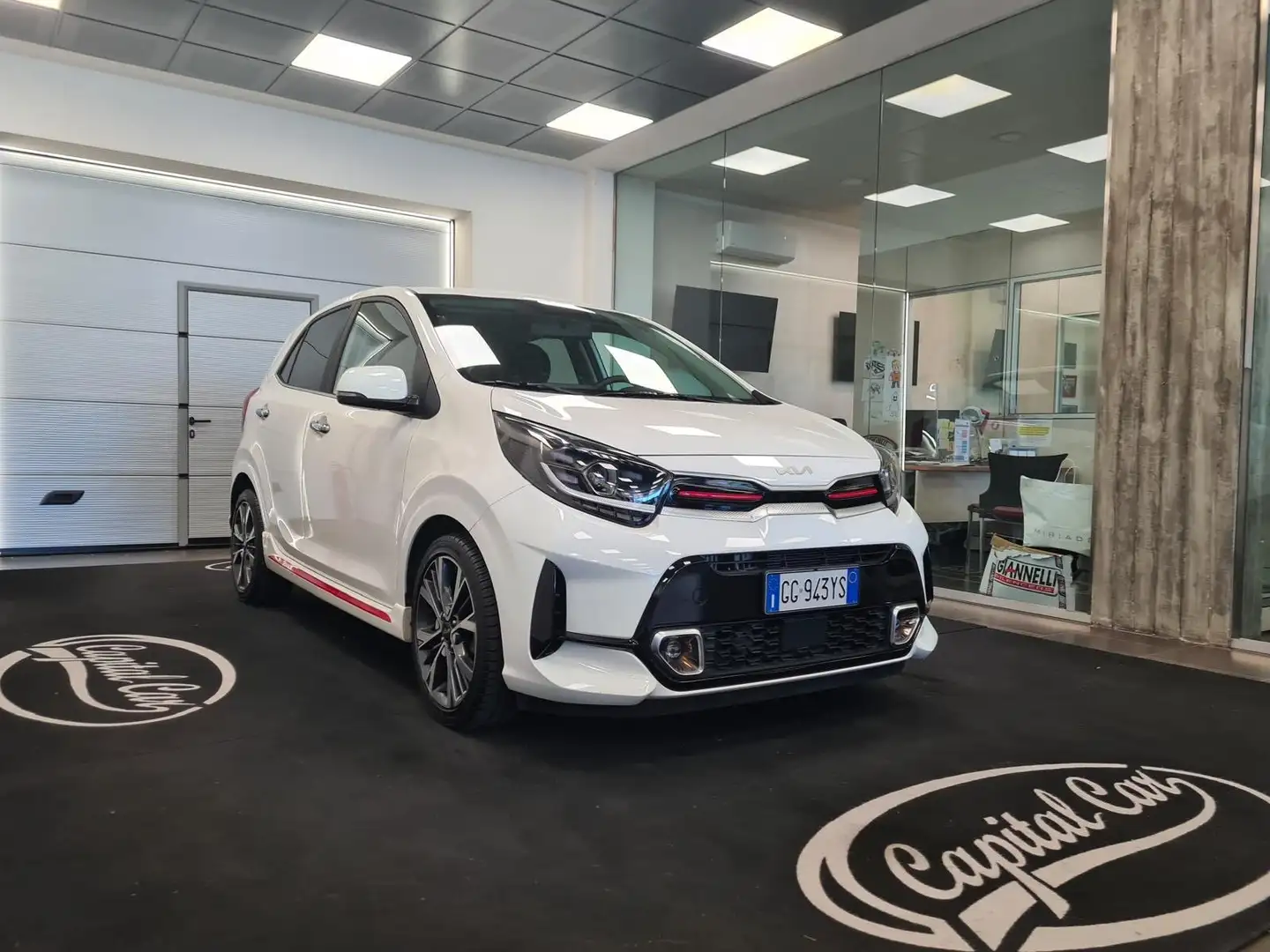 Kia Picanto Picanto III 2021 1.0 t-gdi GT Line Blanc - 2