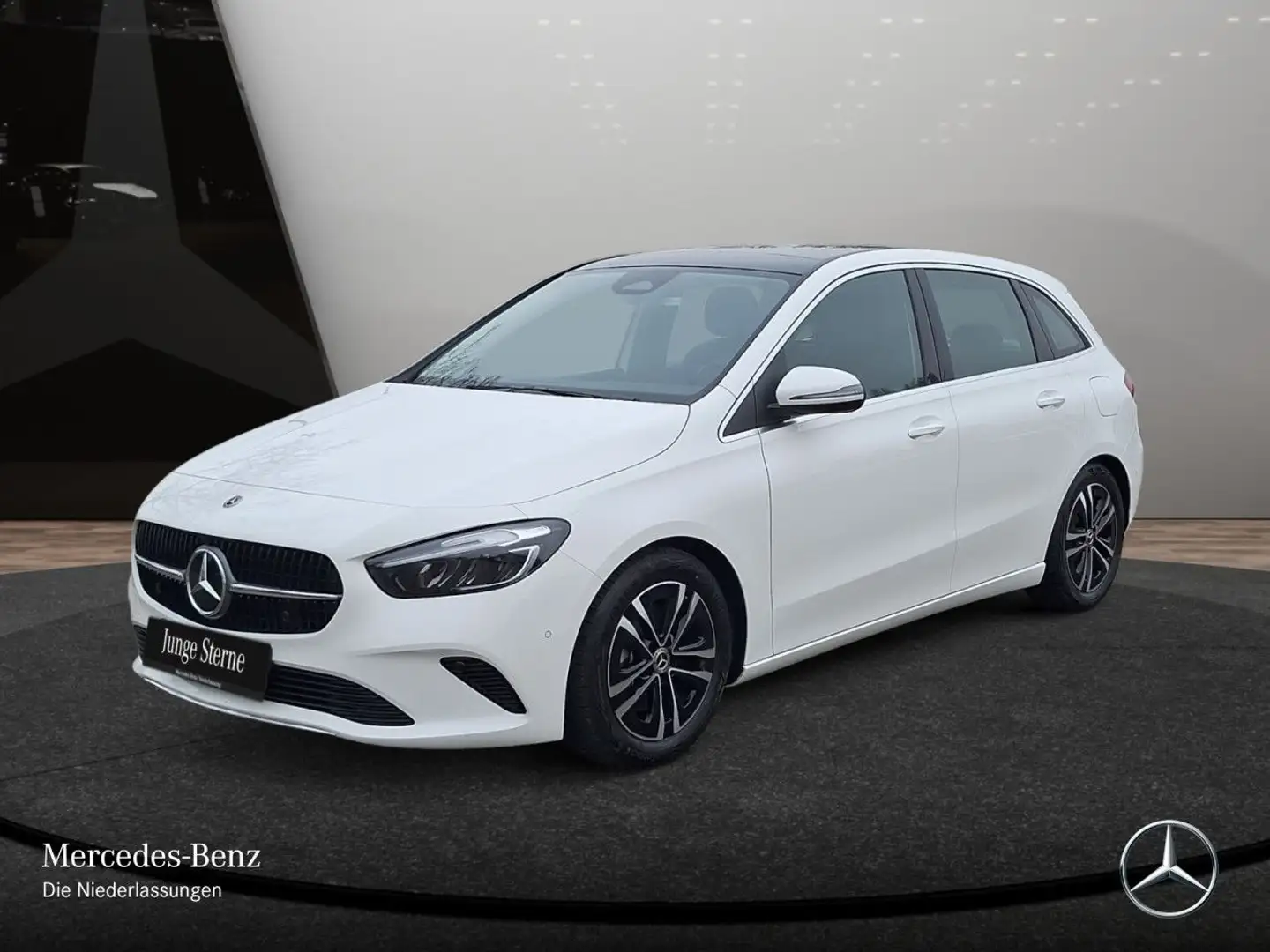 Mercedes-Benz B 220 d PROGRESSIVE+PANO+AHK+LED+KAMERA+TOTW+8G Blanc - 2