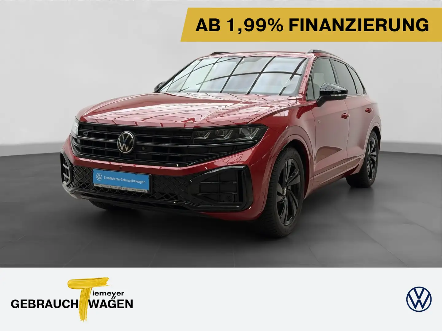 Volkswagen Touareg 3.0 TDI R-LINE BLACKSTYLE UPE119 LUFT LM Rojo - 1