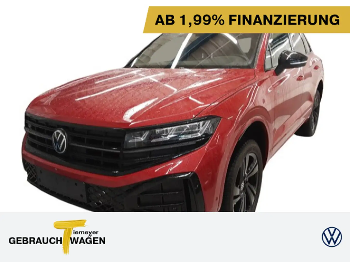 Volkswagen Touareg 3.0 TDI R-LINE BLACKSTYLE UPE119 LUFT LM Roşu - 1