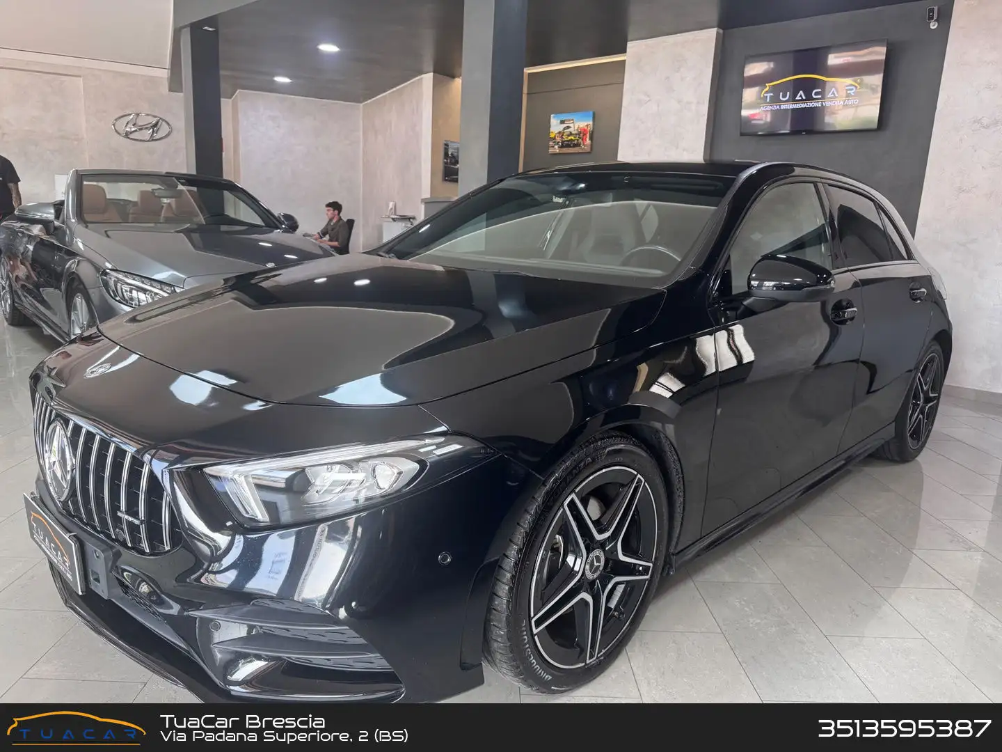 Mercedes-Benz A 180 Premium A 180 D-- black edition Nero - 1