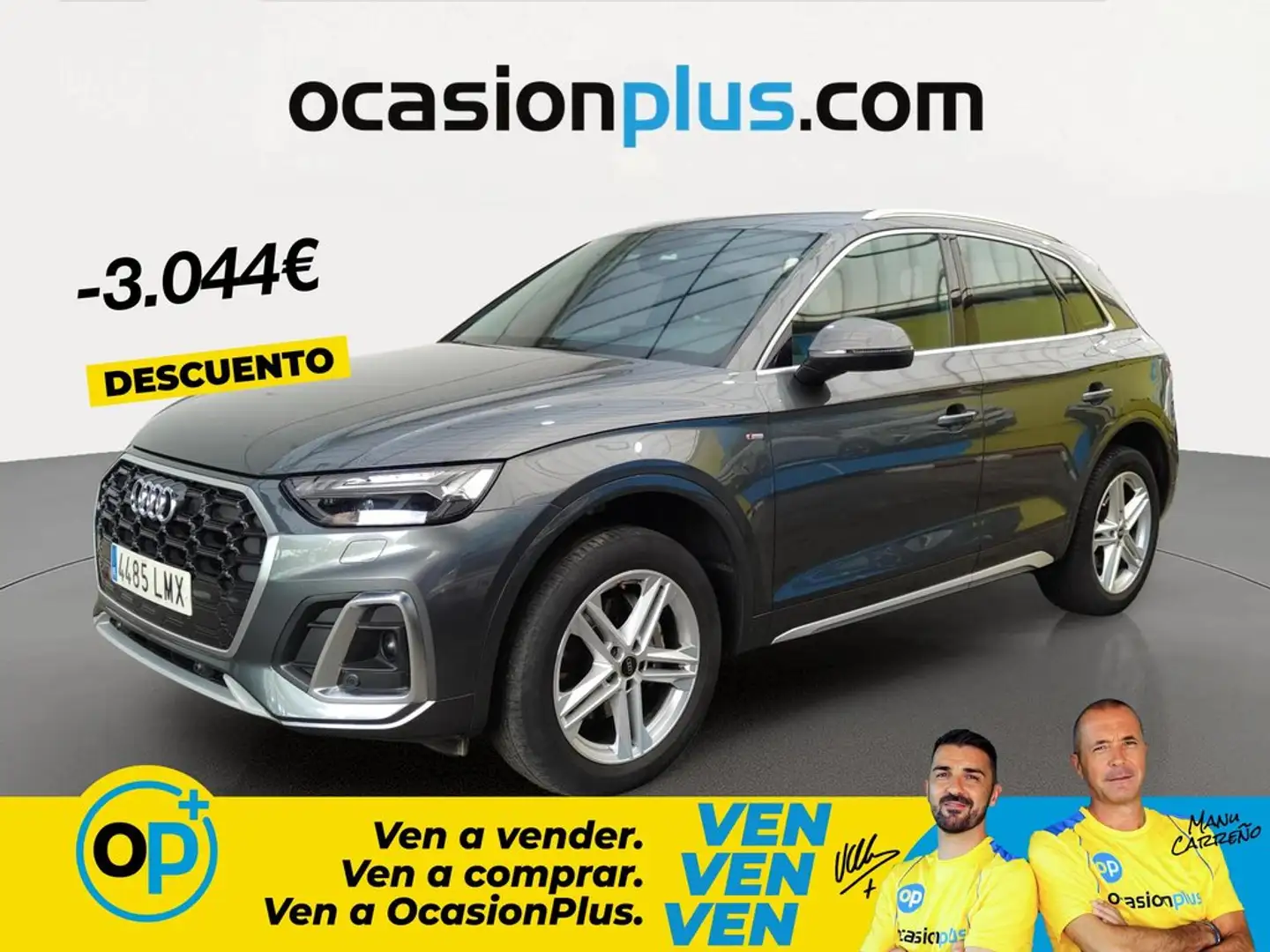Audi Q5 40 TDI quattro-ultra Genuine S tronic 150kW Gris - 1