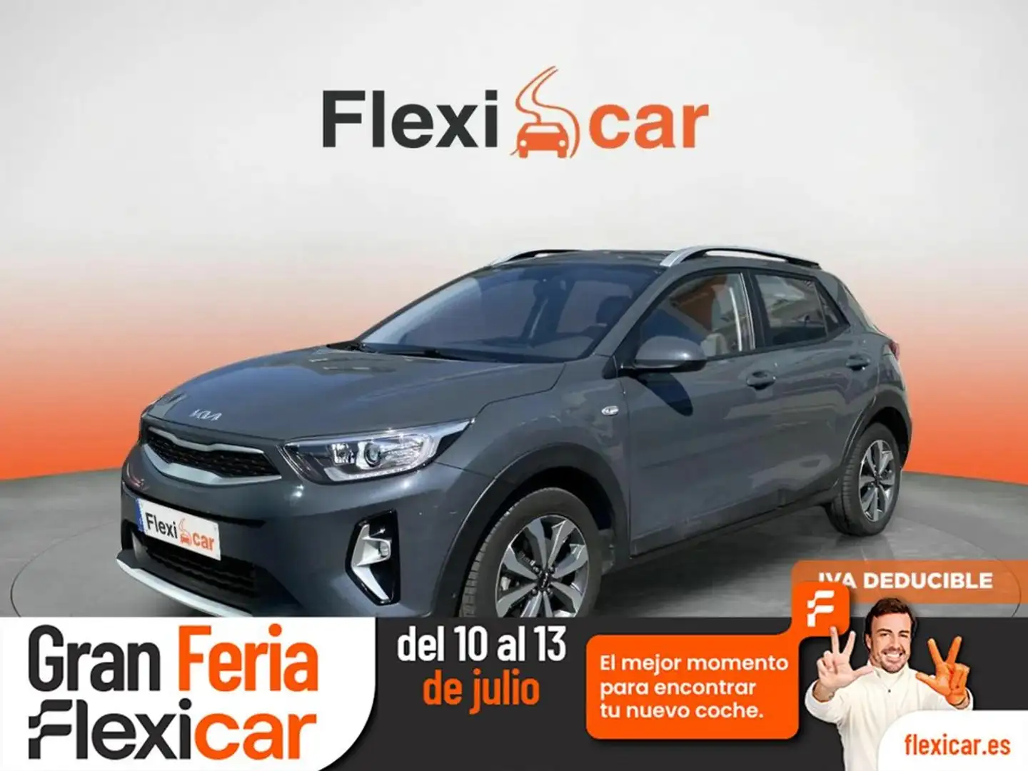 Kia Stonic 1.0 T-GDi MHEV Concept 100 Gris - 1