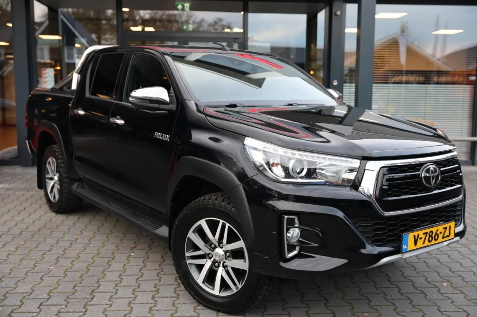 Toyota Hilux 2.4 D-4D DUBBEL CABIN LIMITED BE TREKKER A/T 5SITZ Nero - 1