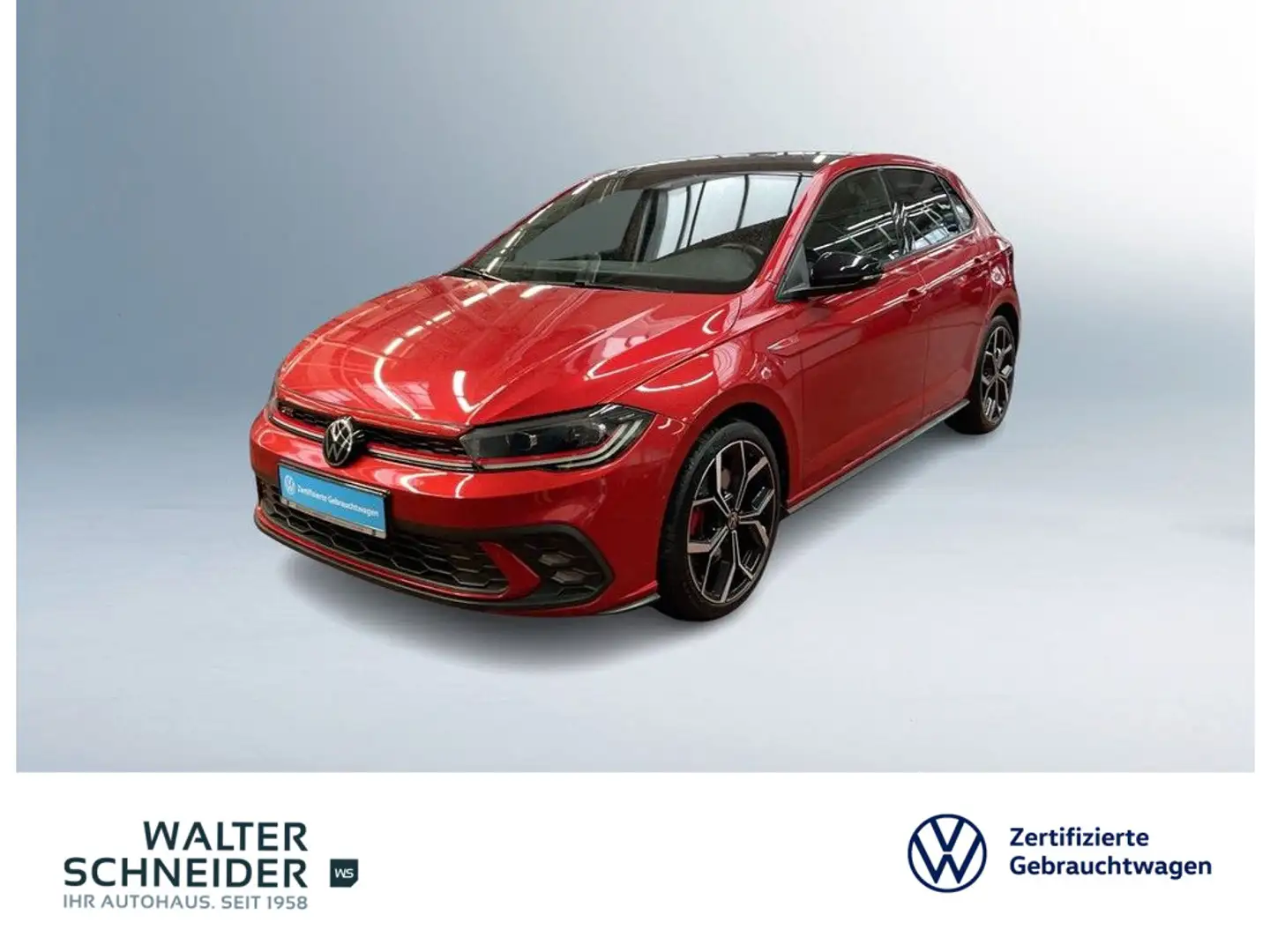 Volkswagen Polo 2.0 TSI DSG GTI Navi LED ACC 18 Zoll SHZ Rot - 1