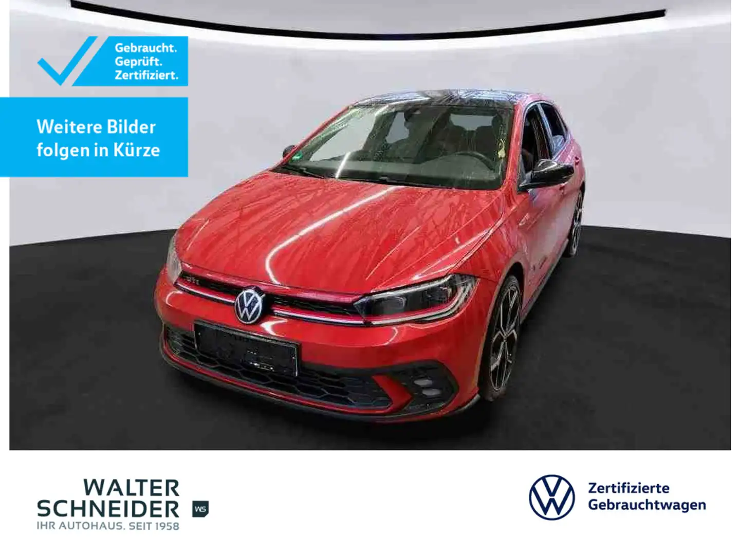 Volkswagen Polo 2.0 TSI DSG GTI Navi LED ACC 18 Zoll SHZ Rot - 1