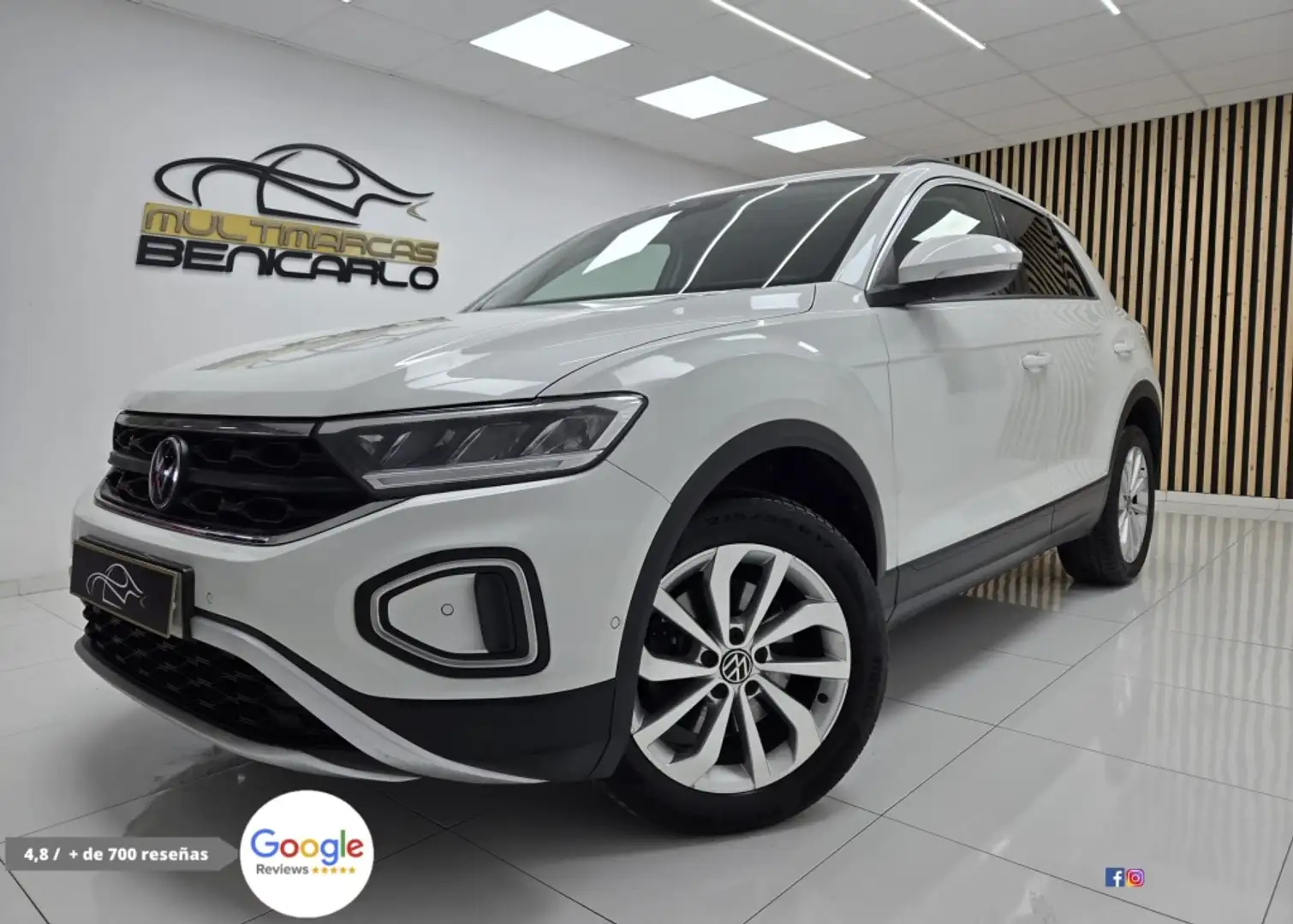 Volkswagen T-Roc 2.0TDI Life DSG7 Blanco - 1