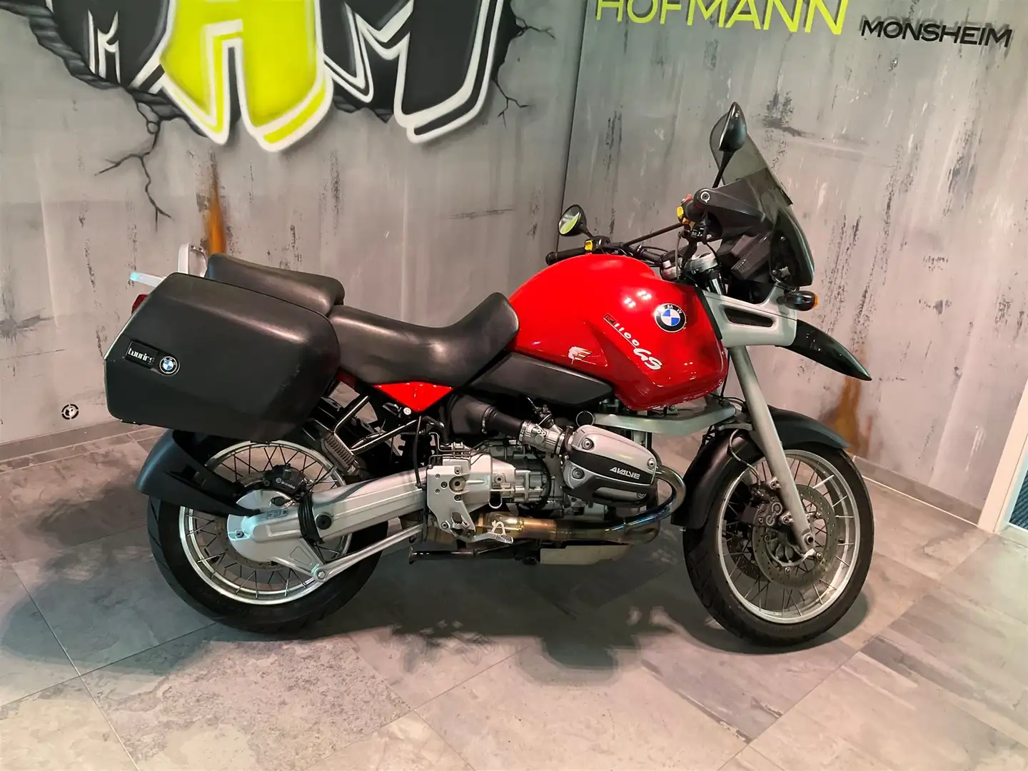 BMW R 1100 GS Rojo - 1