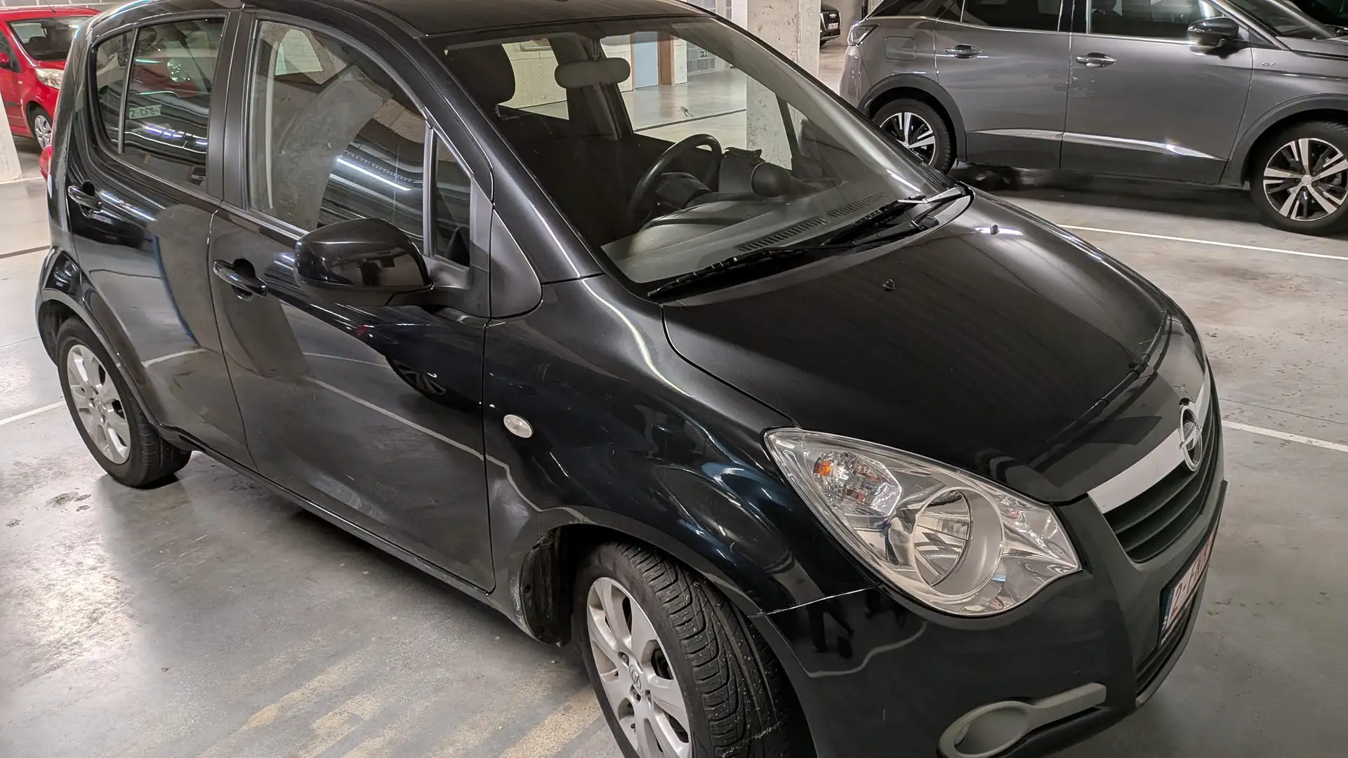 Opel Agila Agila 1.2i Enjoy Zwart - 2