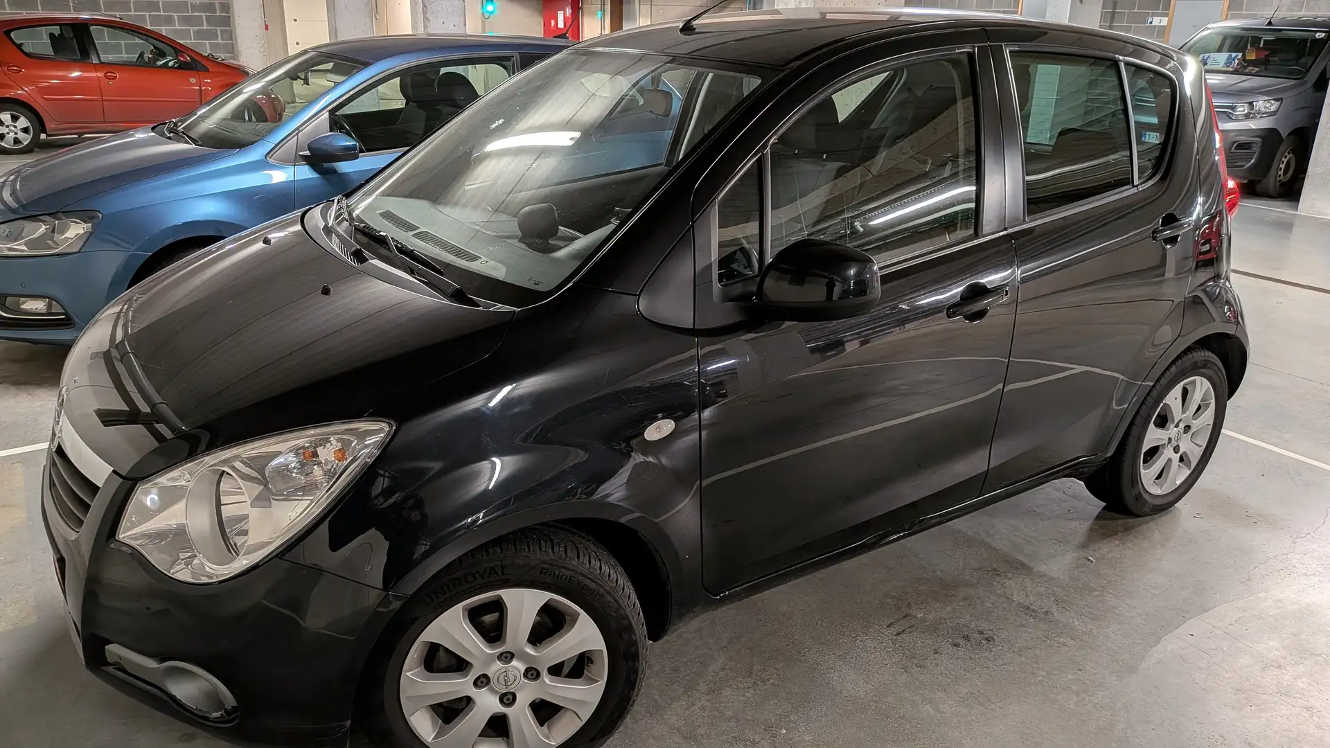 Opel Agila Agila 1.2i Enjoy Zwart - 1