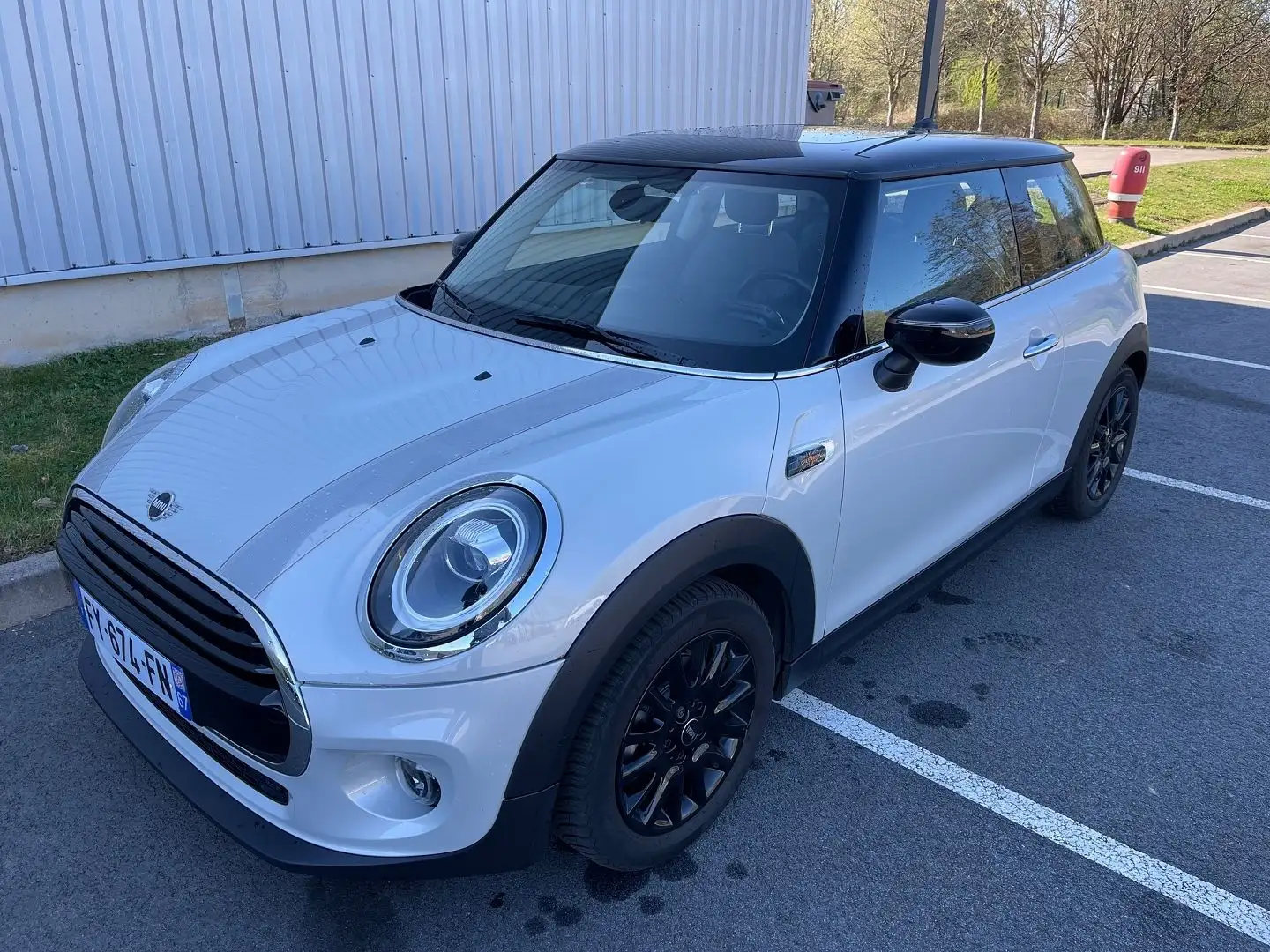 MINI Cooper COOPER 136CH  EDITION GREENWICH BVA7 Blanc - 1