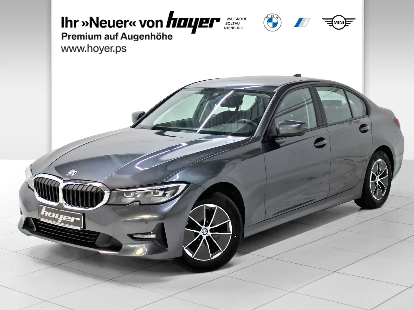 BMW 320 i Limousine Advantage DAB LED WLAN Tempomat Gris - 1