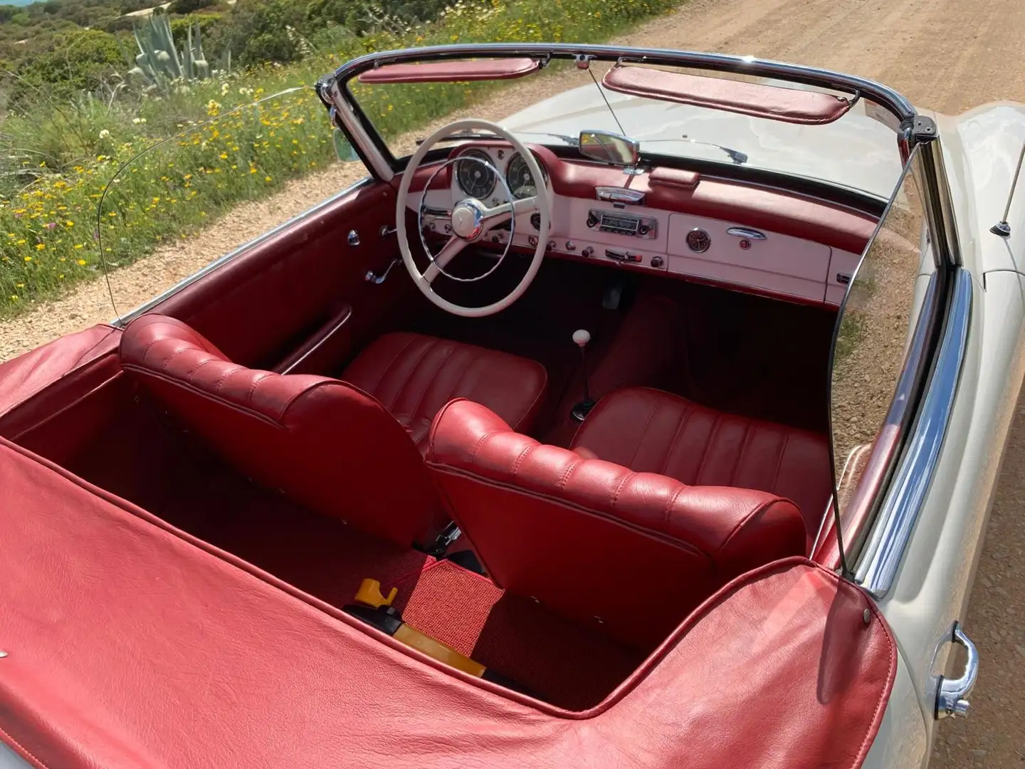Mercedes-Benz 190 190SL Blanco - 2