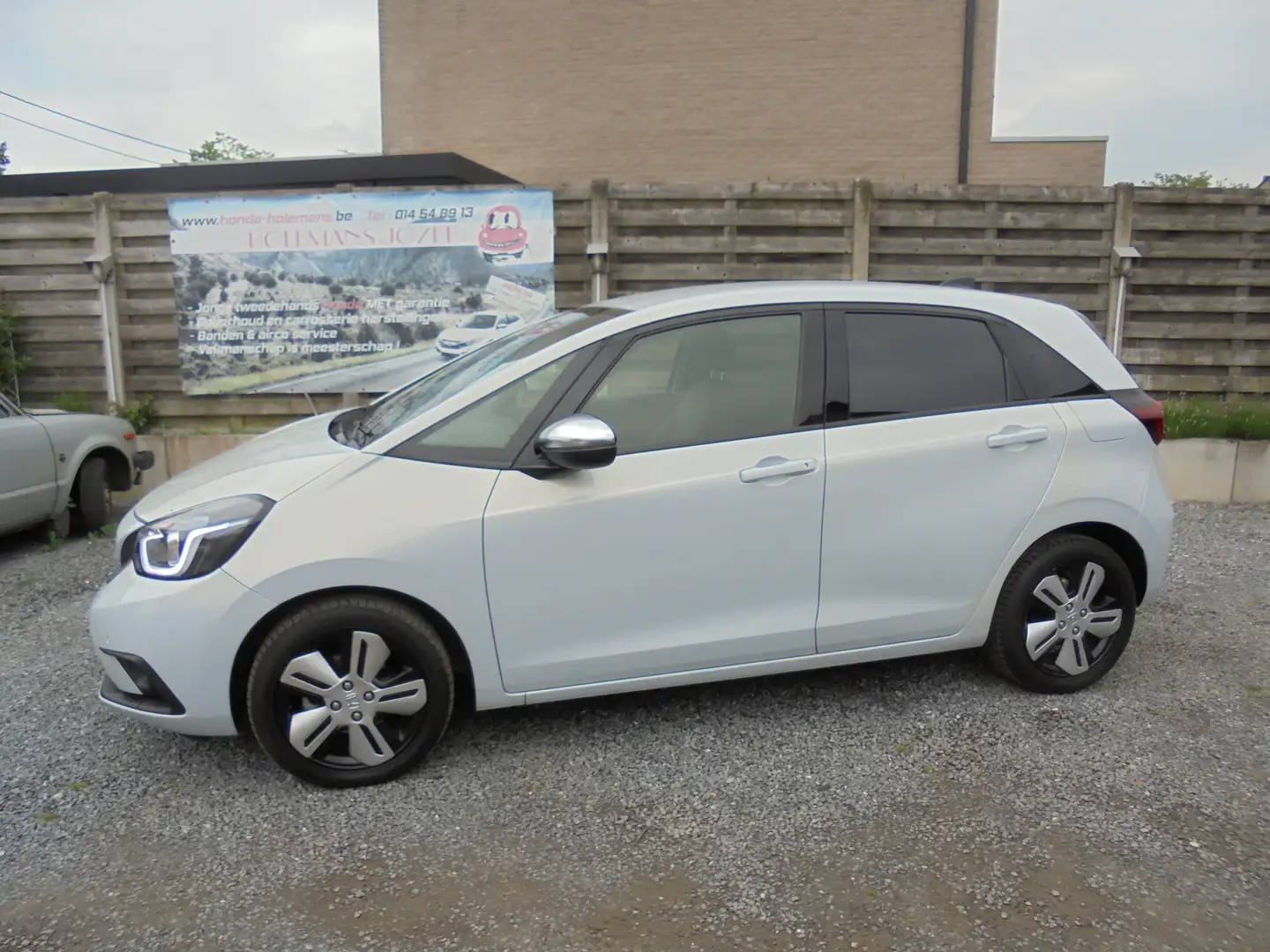 Honda Jazz 1.5i-MMD e:HEV Elegance + NAVI ENZ Blanc - 1