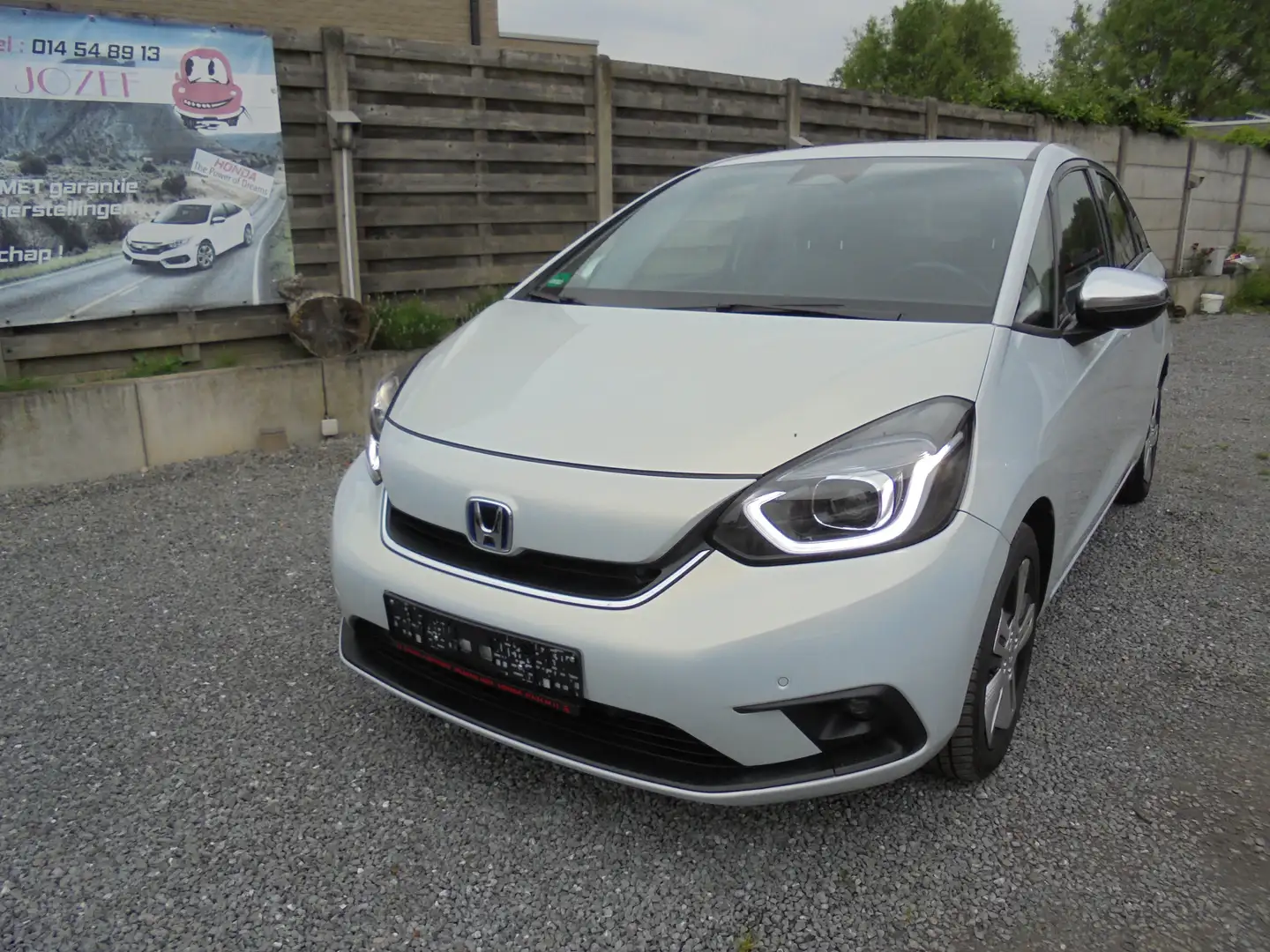 Honda Jazz 1.5i-MMD e:HEV Elegance + NAVI ENZ Blanc - 2