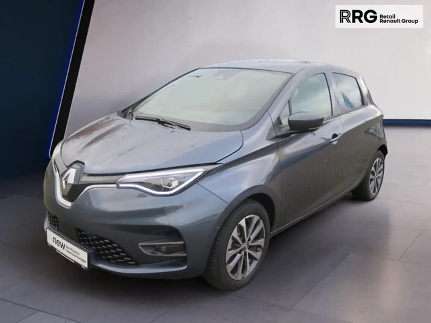 Renault ZOE R135 Z.E. 50 Intens inkl. Batterie Teilleder Sitzh Grijs - 1