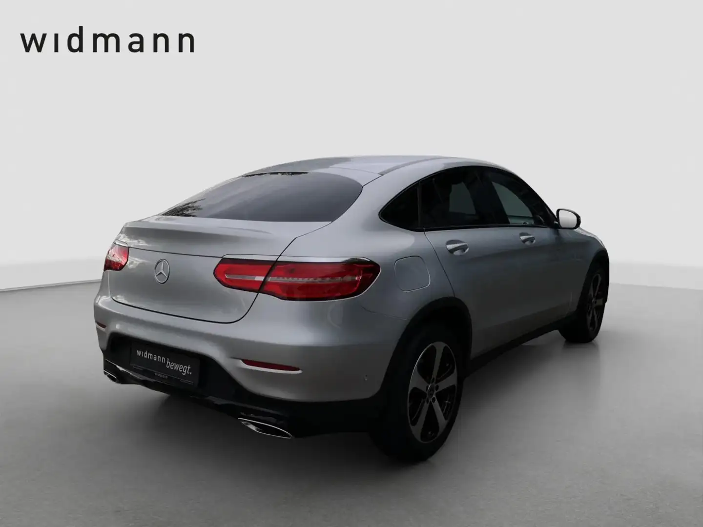 Mercedes-Benz GLC 250 4M Coupé Navi Night SpurW Sport PDC SHZ Zilver - 2