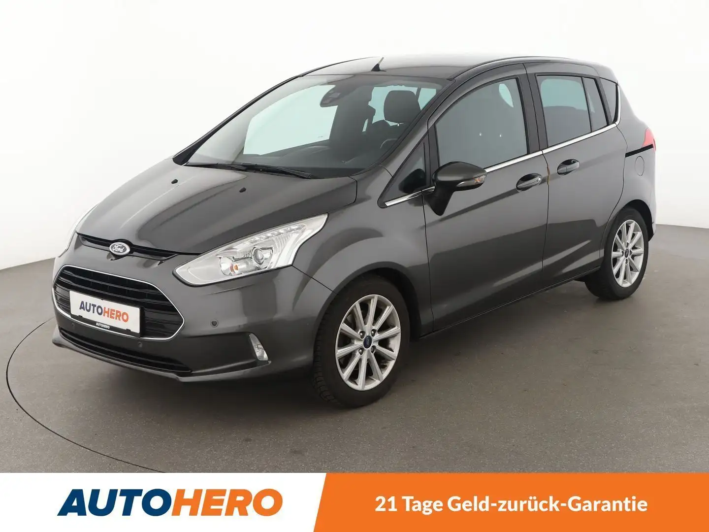 Ford B-Max 1.6 Ti-VCT Titanium Aut.*NAVI*TEMPO*CAM*PDC*SHZ* Grau - 1