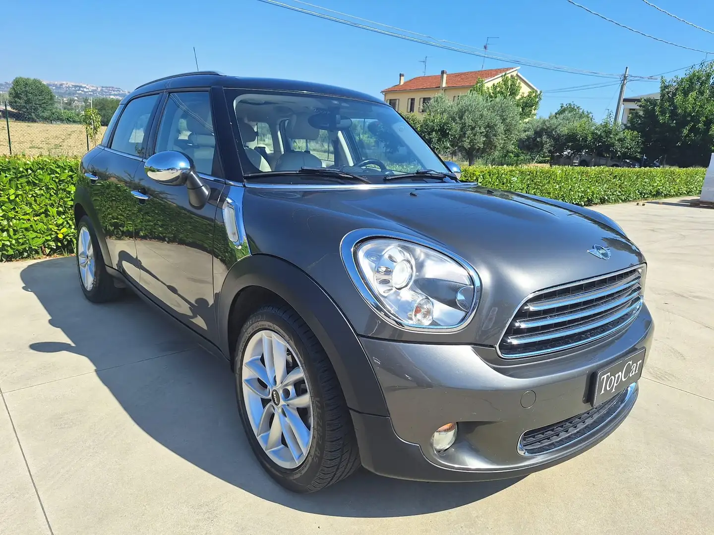 MINI Cooper D Countryman Mini Countryman 2.0 Tetto, Xeno, Sedili in pelle Grigio - 2