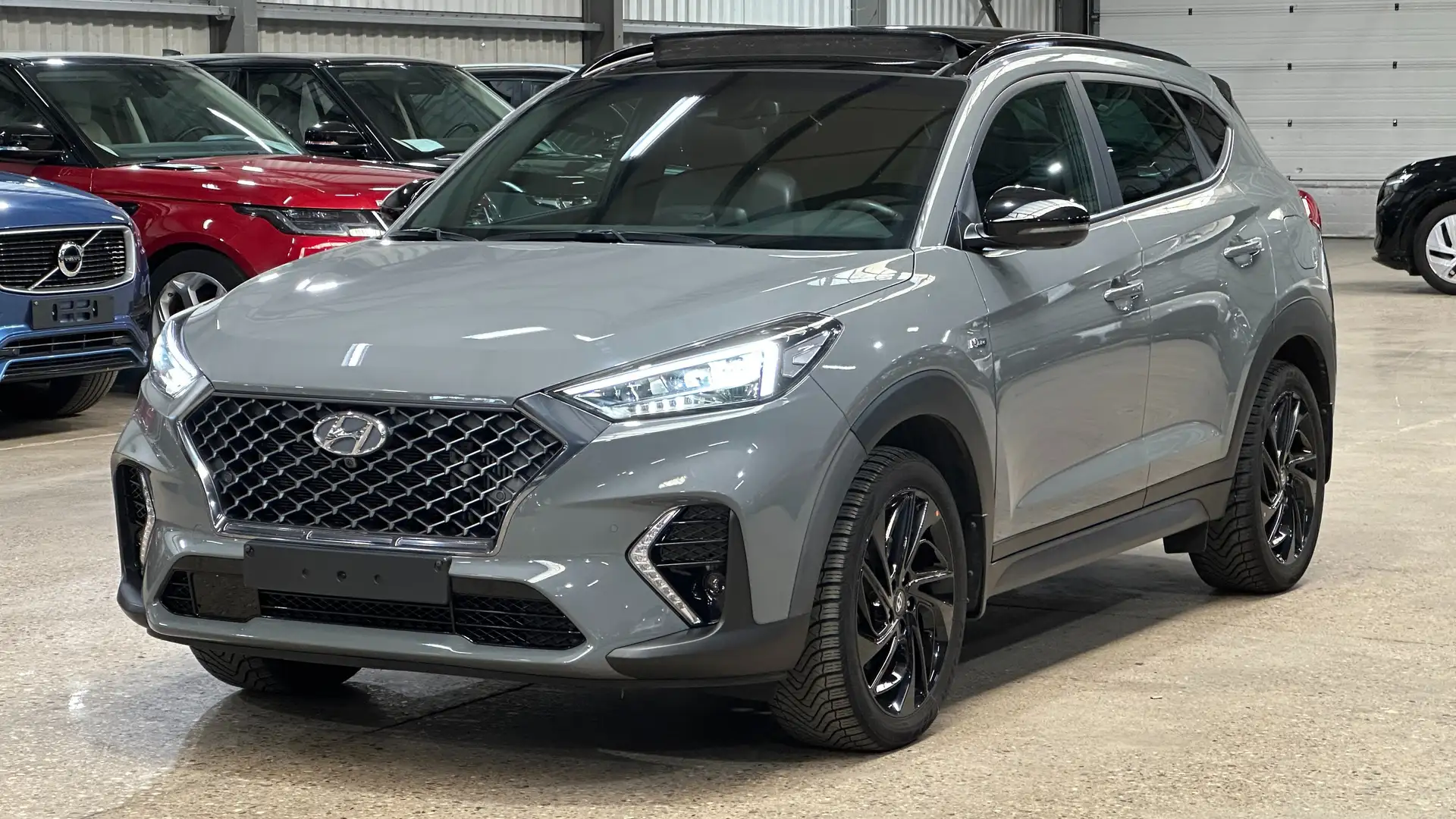Hyundai TUCSON 1.6 CRDi MHD Feel N-Line DCT Gris - 1