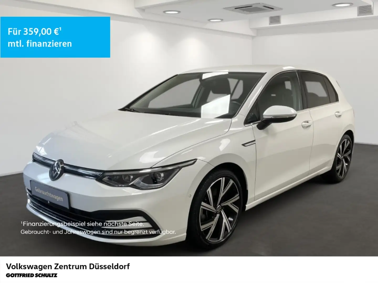 Volkswagen Golf Style 2.0 TSI DSG Navigation Anhängerkupplung Weiß - 1