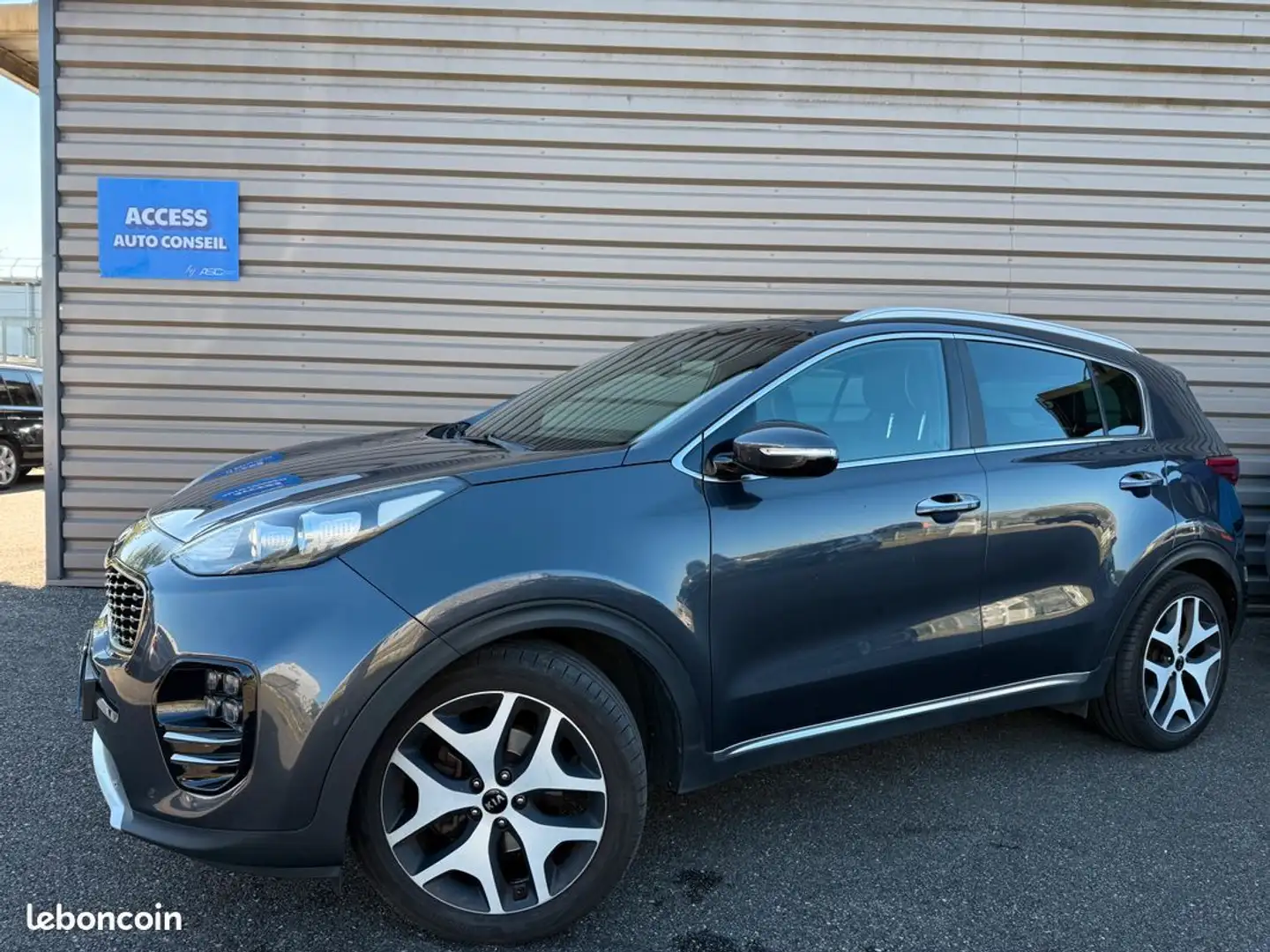 Kia Sportage GT LINE 136cv, Entretien complet, GARANTIE Gris - 1