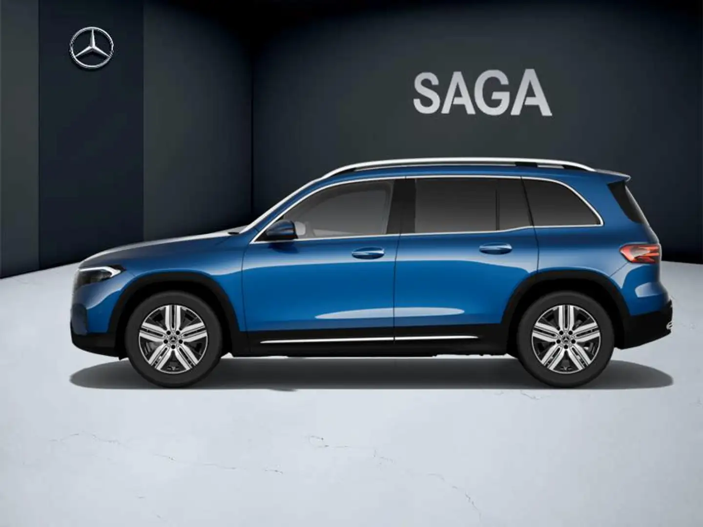 Mercedes-Benz EQB 250 250 + Luxury Line Kék - 2