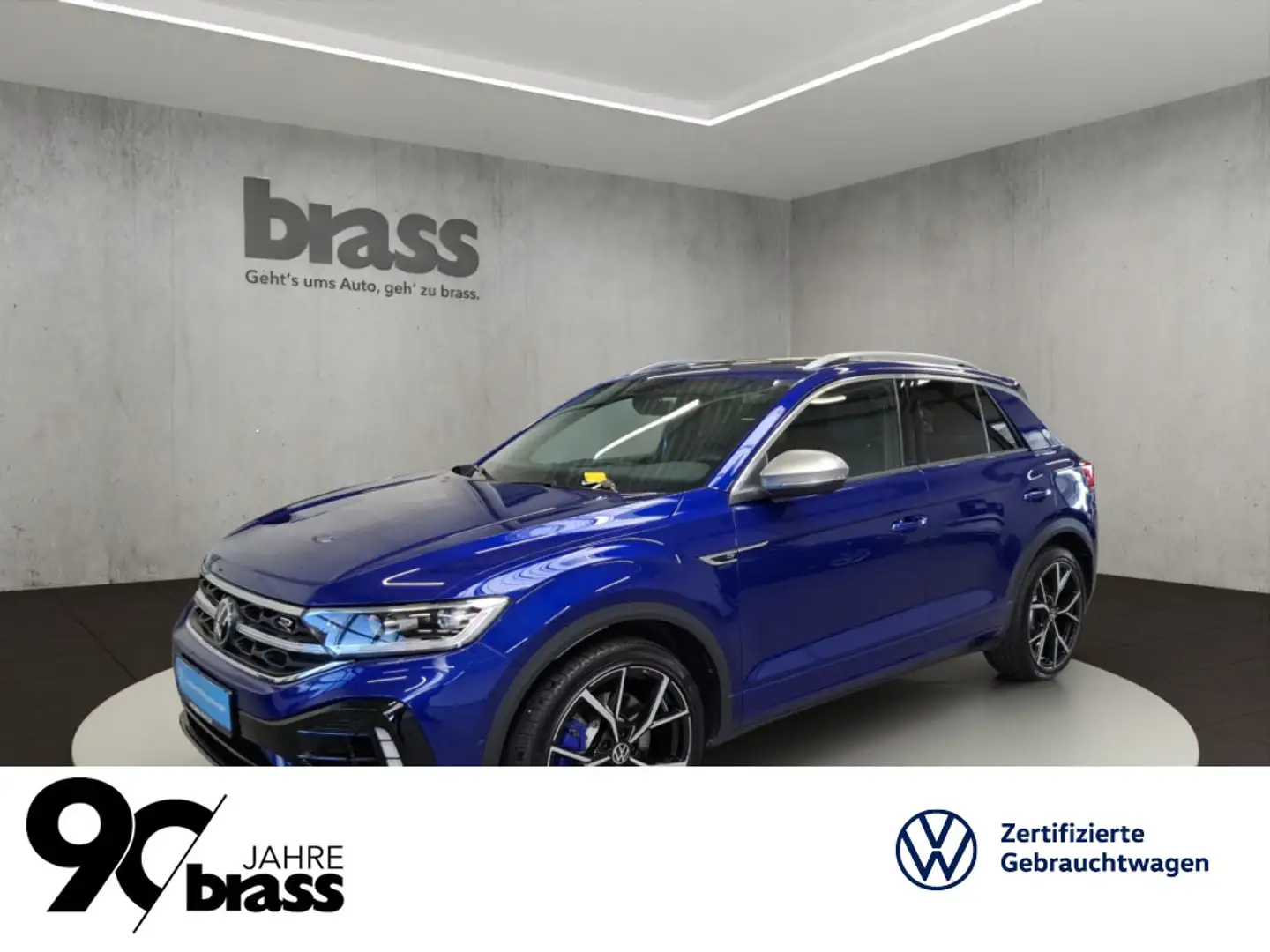 Volkswagen T-Roc T-ROC R 4Motion 2.0 TSI 7-Gang DSG Blauw - 1