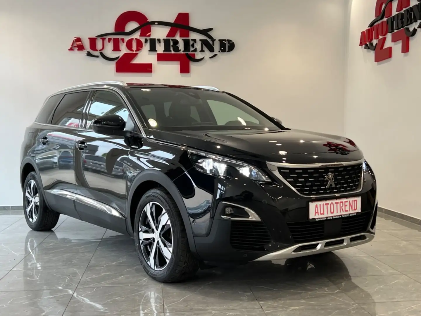 Peugeot 5008 THP 165 EAT6 Allure GT-LINE 1.HAND+7-SITZER Negro - 2