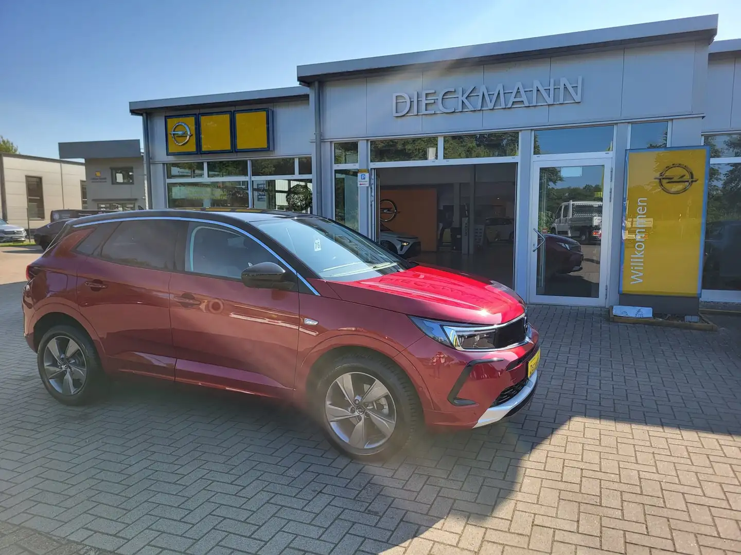 Opel Grandland Elegance RFK SHZ Ultimate-Paket Navi LM Rot - 2