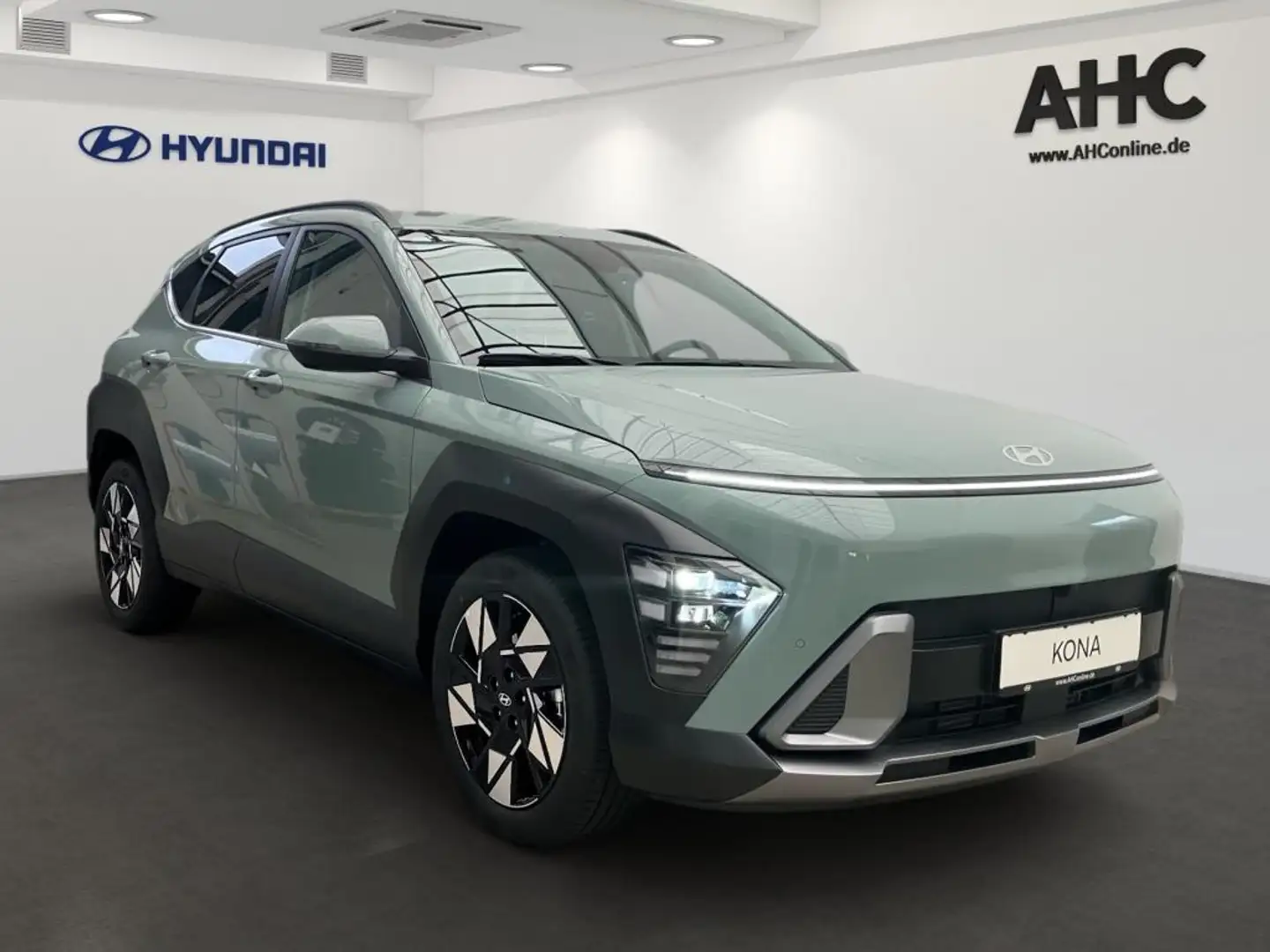 Hyundai KONA HEV 1.6 GDI 2WD 7-DCT Prime LED 2xKlima Grün - 2
