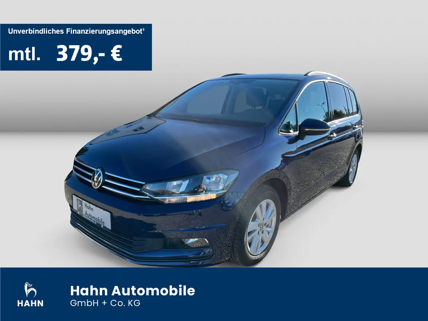 Volkswagen Touran 2.0TDI DSG Comfortline Navi ACC CAM Sitzh Bleu - 1