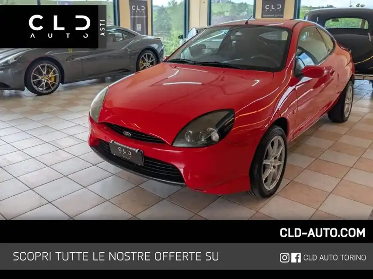 Ford Puma 1.4 16v 90cv clima NEOPAT Rouge - 1