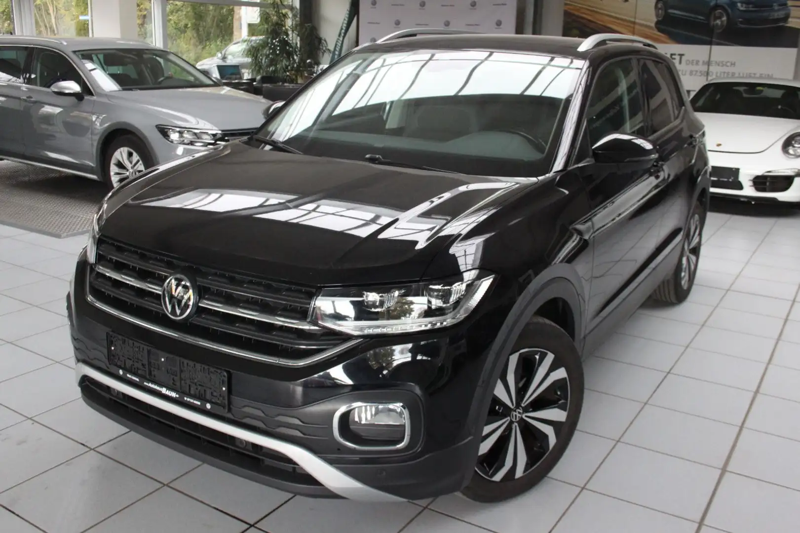 Volkswagen T-Cross STYLE/DSG/ACC/LED/KAME/NAVI/STZHZ/ALU/TO Noir - 1