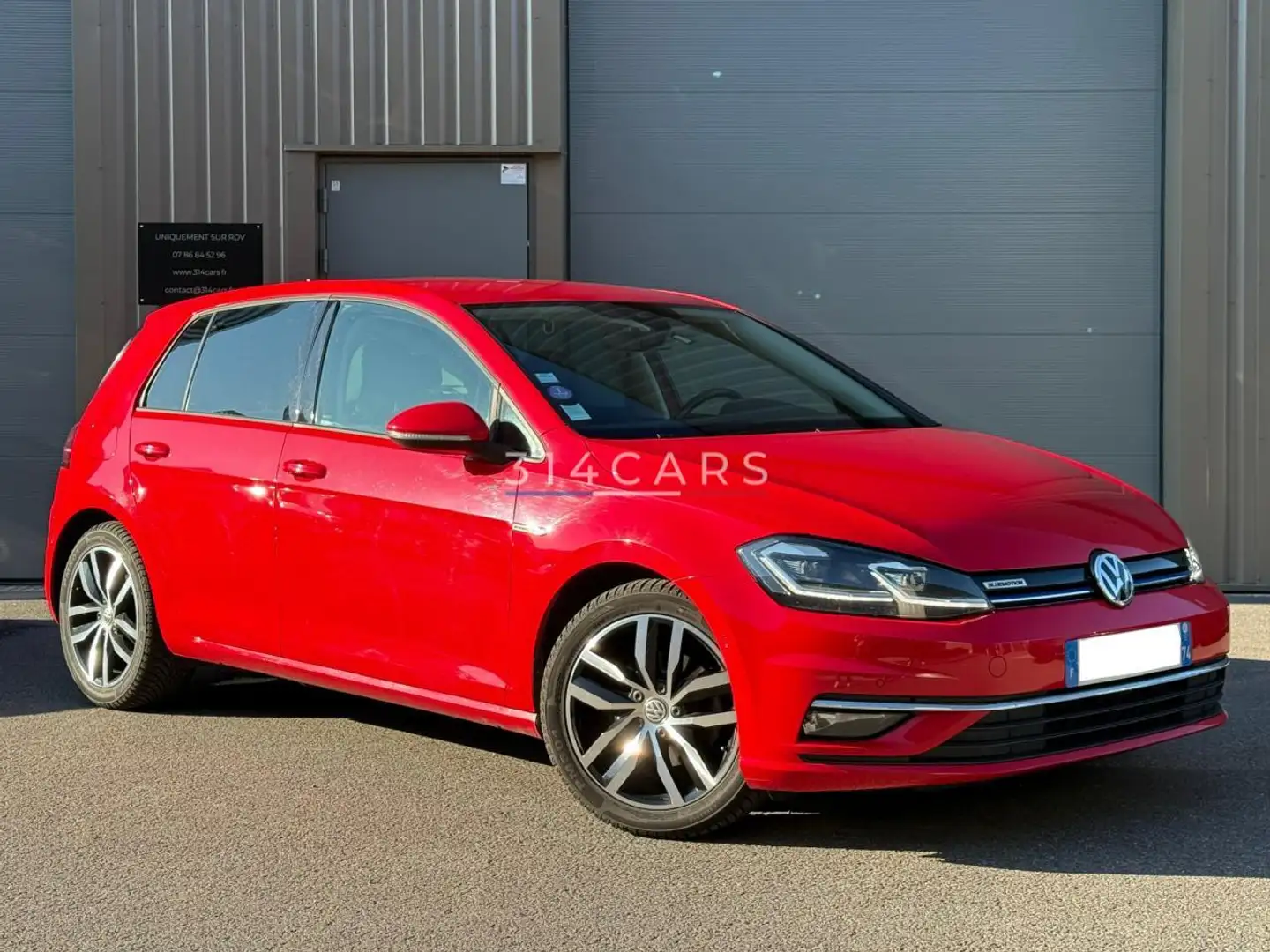 Volkswagen Golf Golf 1.5 16V TSI Evo - 130 - BV DSG 7  VII BERLINE Rouge - 1