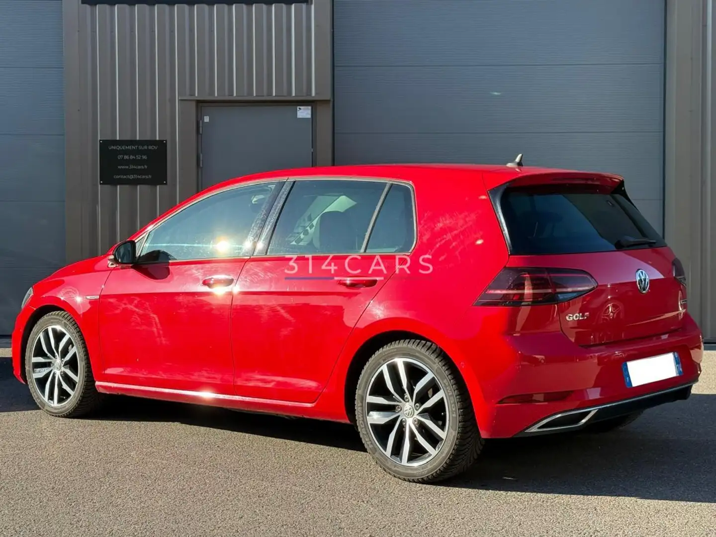 Volkswagen Golf Golf 1.5 16V TSI Evo - 130 - BV DSG 7  VII BERLINE Rouge - 2
